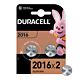 Specjalistyczne baterie litowe Duracell CR2016N, 2 szt