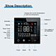 Wbudowany inteligentny termostat PNI CT26B