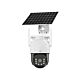 Kamera do monitoringu wideo PNI IP464S Black Light 4MP i 4G z panelem słonecznym i baterią