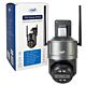 Kamera do monitoringu wideo PNI House IP578 z Wi-Fi, PTZ, podwójnym obiektywem 8MP + 8MP, 10-krotnym zoomem optycznym