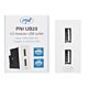 Zasilacz 2 x USB PNI UB20, 5V 2,4A