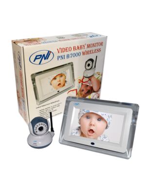 Video Baby Monitor PNI B7000 7-calowy ekran bezprzewodowy