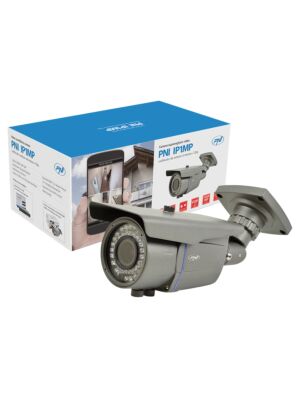 Kamera monitorująca wideo PNI IP2MP 720p o zmiennej ogniskowej IP 2.8 - 12 mm na zewnątrz
