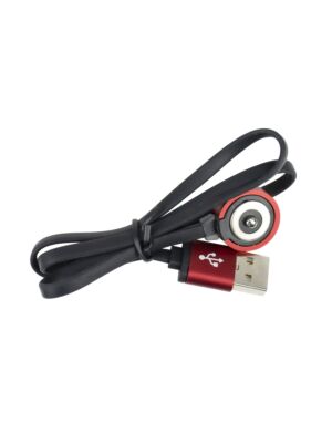 Kabel USB do ładowania latarek PNI Adventure F75, z kontaktem magnetycznym, długość 50 cm