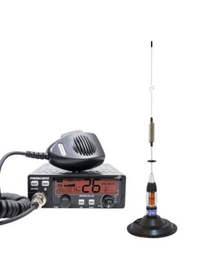Zestaw radia CB President RONALD ASC 10/12M + antena CB PNI ML70