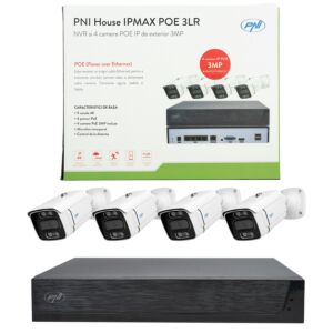 Zestaw do monitoringu wideo PNI House IPMAX POE 3LR