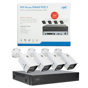 Zestaw do monitoringu wideo PNI House IPMAX POE 3