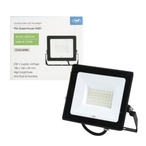 Wąski reflektor LED PNI GreenHouse GreenHouse WS51 50W, 6400K, 5000lm, 184.5*29*160mm